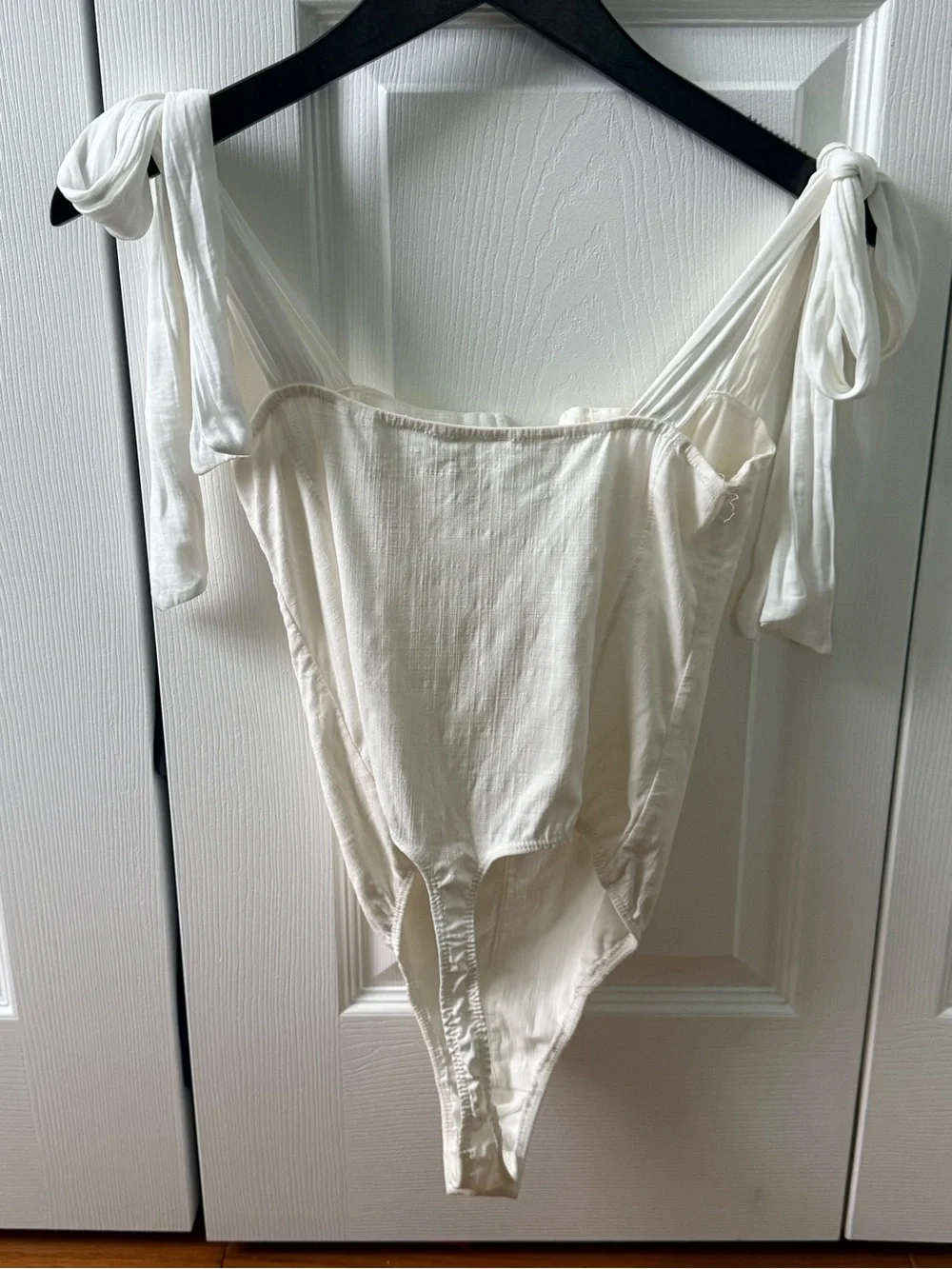 Free People Lola Bodysuit in White